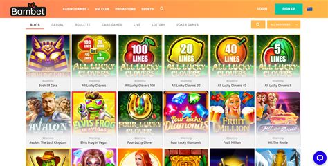 Bambet Casino Review & Ratings .